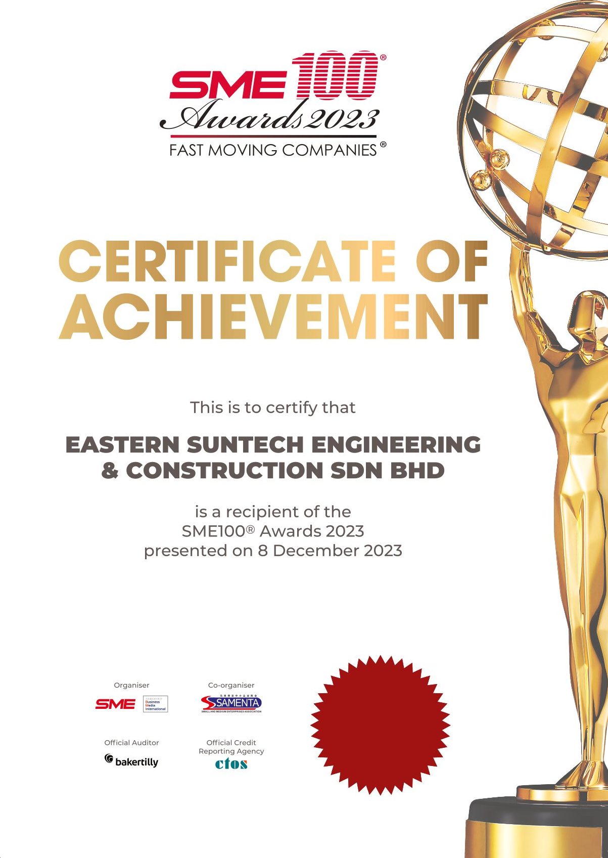 EASTERN SUNTECH ENGINEERING & CONSTRUCTION SDN BHD