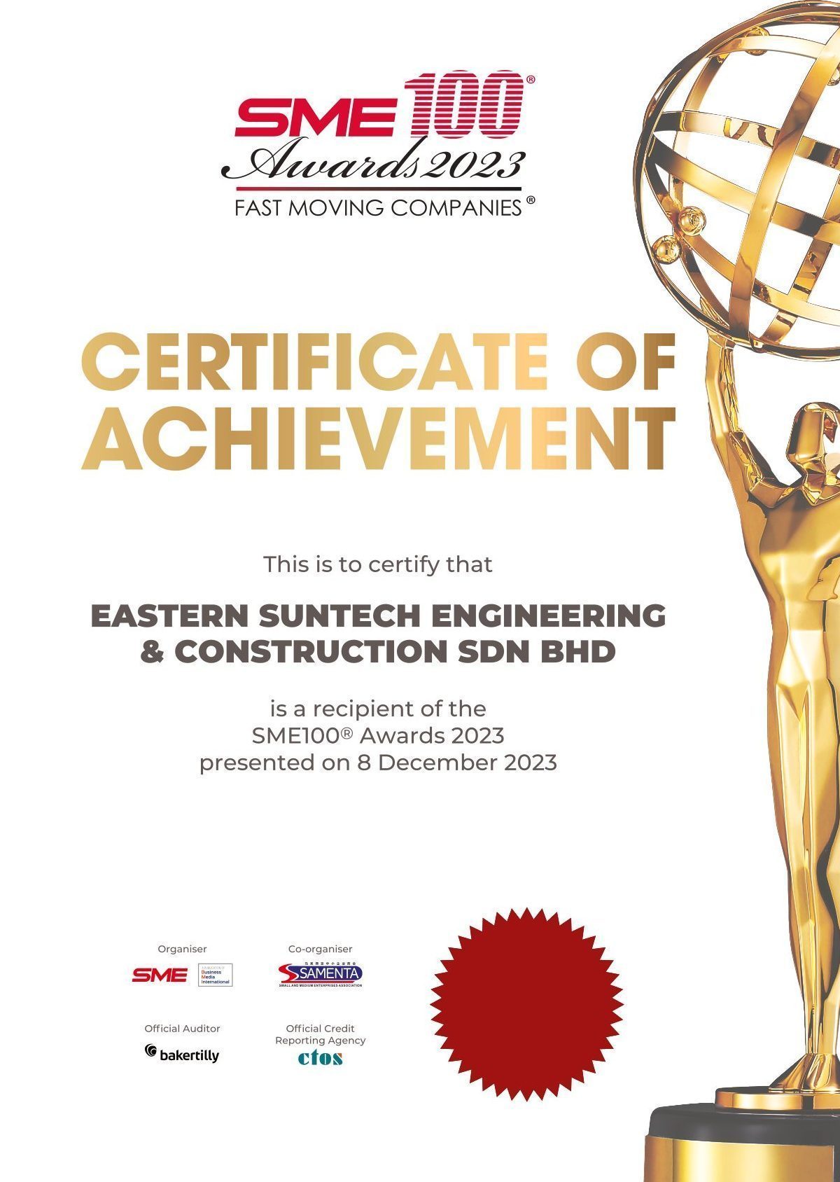 EASTERN SUNTECH ENGINEERING & CONSTRUCTION SDN BHD